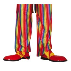 Zapatos rojos de payaso para hombre