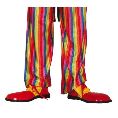 Zapatos rojos de payaso para hombre