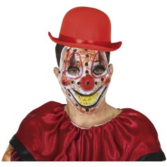 Mascara payaso terror en pvc halloween