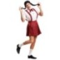 Disfraz colegiala para hombre talla ML