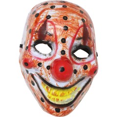 Mascara payaso terror en pvc halloween -El Informal