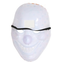 Mascara payaso terror en pvc halloween -El Informal