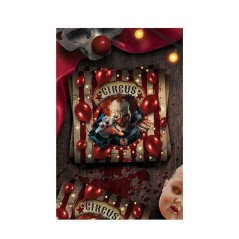 Servilletas fiesta payaso terror globo 12 uds 33 cm-El Informal