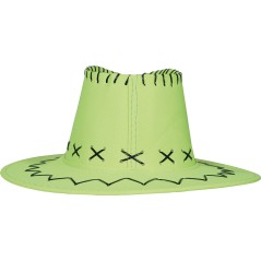 Sombrero vaquero verde simil piel adulto-El Informal Santander