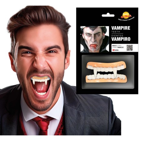 Dentadura vampiro blanda-El Informal