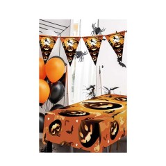 Mantel calabazas halloween 137x274 cm-El Informal Santander
