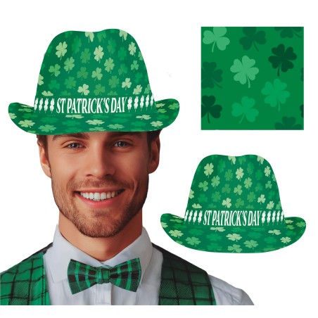 Gorro San Patricio verde-Tus Disfraces Baratos