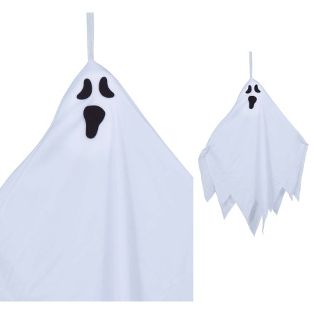 Figura fantasma colgante con luz de  70 cm-El Informal Halloween