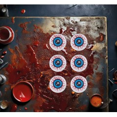 Ojos decoracion halloween 8 uds-El Informal Halloween
