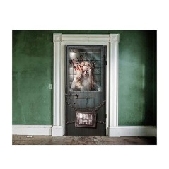 Decoracion puerta Psiquiatrico 80x180 cm-El Informal Santander