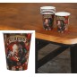 Vasos fiesta payaso terror globo 6 uds 11 cm