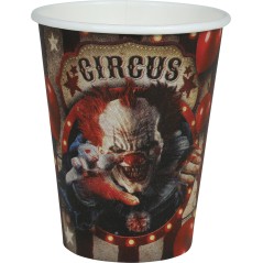 Vasos fiesta payaso terror globo 6 uds 11 cm-El Informal Santander