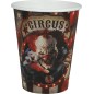 Vasos fiesta payaso terror globo 6 uds 11 cm
