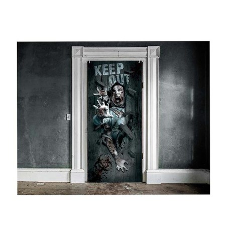 Decoracion Puerta zombies