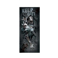 Decoracion Puerta zombies-El Informal Santander