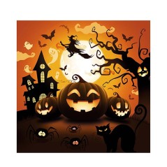 Servilletas calabazas 20 uds 33 cm-El Informal Santander