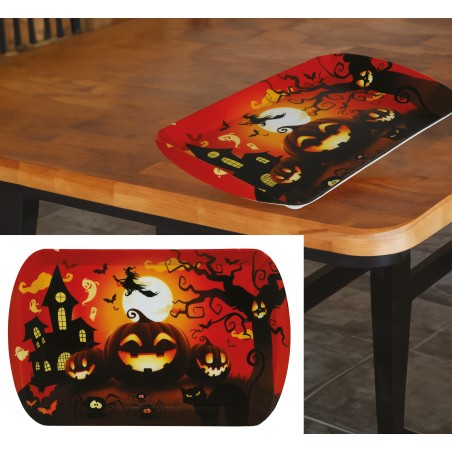 Bandeja calabazas halloween 39x24 cm-El Informal Santander