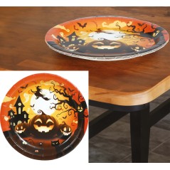 Platos calabazas 6 uds 23 cm-El Informal Santander