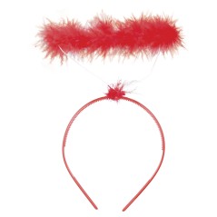 Aureola roja demonio diadema diablesa-El Informal