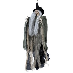Figura bruja colgante 50 cm-El Informal Halloween