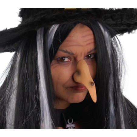 Nariz de bruja halloween