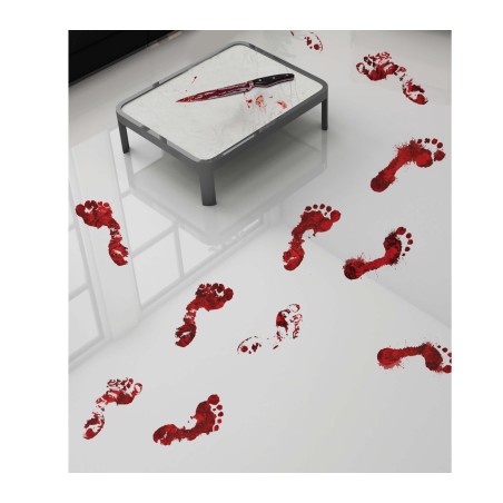 Pisadas de sangre adhesivas-El Informal Halloween