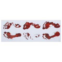 Pisadas de sangre adhesivas-El Informal Halloween