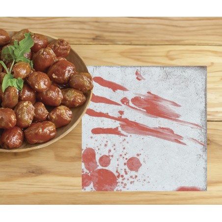 Servilletas halloween sangre 20 uds 33 cm