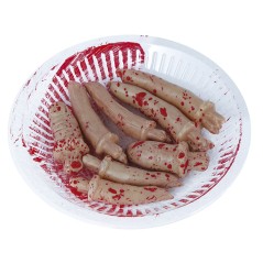 Bandeja de dedos descuartizados halloween-El Informal Halloween