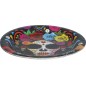 Platos catrina dia de muertos 6 uds 23 cm