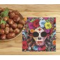 Servilletas catrina dia de muertos 12 uds 33 cm