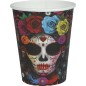 Vasos catrina dia de muertos 6 uds 9 cm