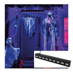 Focos led de luz negra UV 9 luces 3 w interior-El Informal Halloween