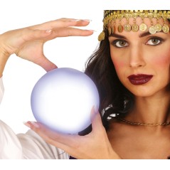 Bola con luz bruja pitonisa 12 cm-El Informal