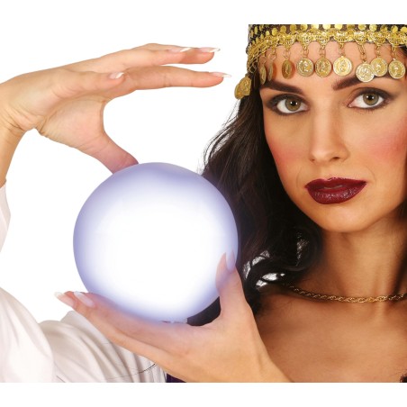 Bola con luz bruja pitonisa 12 cm-El Informal