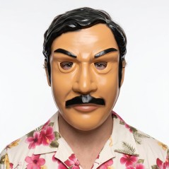 Mascara Pablo Escobar traficante colombiano -El Informal
