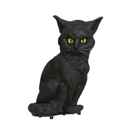 Gato con luz y sonido 32cm decoracion terror-El Informal Santander