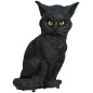 Gato con luz y sonido 32cm decoracion terror