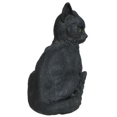 Gato con luz y sonido 32cm decoracion terror-El Informal Santander