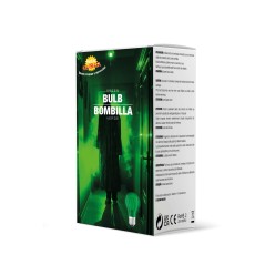 Bombilla verde 5 w para decoracion halloween-El Informal Halloween