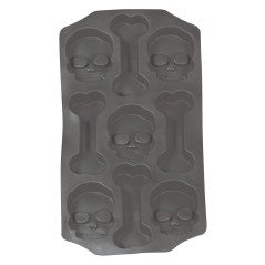 Moldes calaveras y huesos 12x22 cm-El Informal Halloween