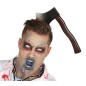 Diadema hacha clavada en la cabeza halloween
