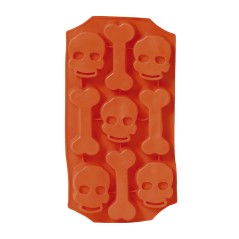 Moldes calaveras y huesos 12x22 cm-El Informal Halloween