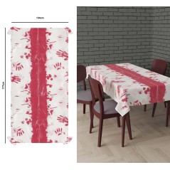 Mantel halloween sangre 137x274 cm-El Informal Santander