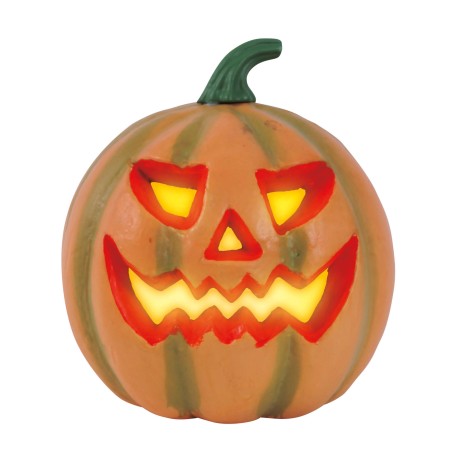 Calabaza con luz para halloween 24 cm en Foam-El Informal Santander