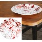 Platos halloween sangre 6 uds 23 cm