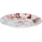 Platos halloween sangre 6 uds 23 cm