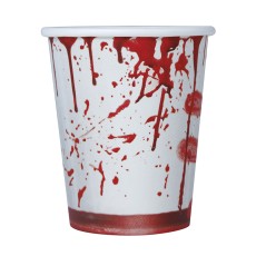 Vasos halloween sangre 6 uds 9 cm