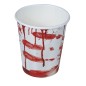 Vasos halloween sangre 6 uds 9 cm