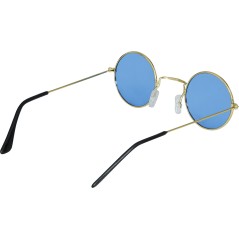 Gafas azules redondas hippie años 60-El Informal Santander